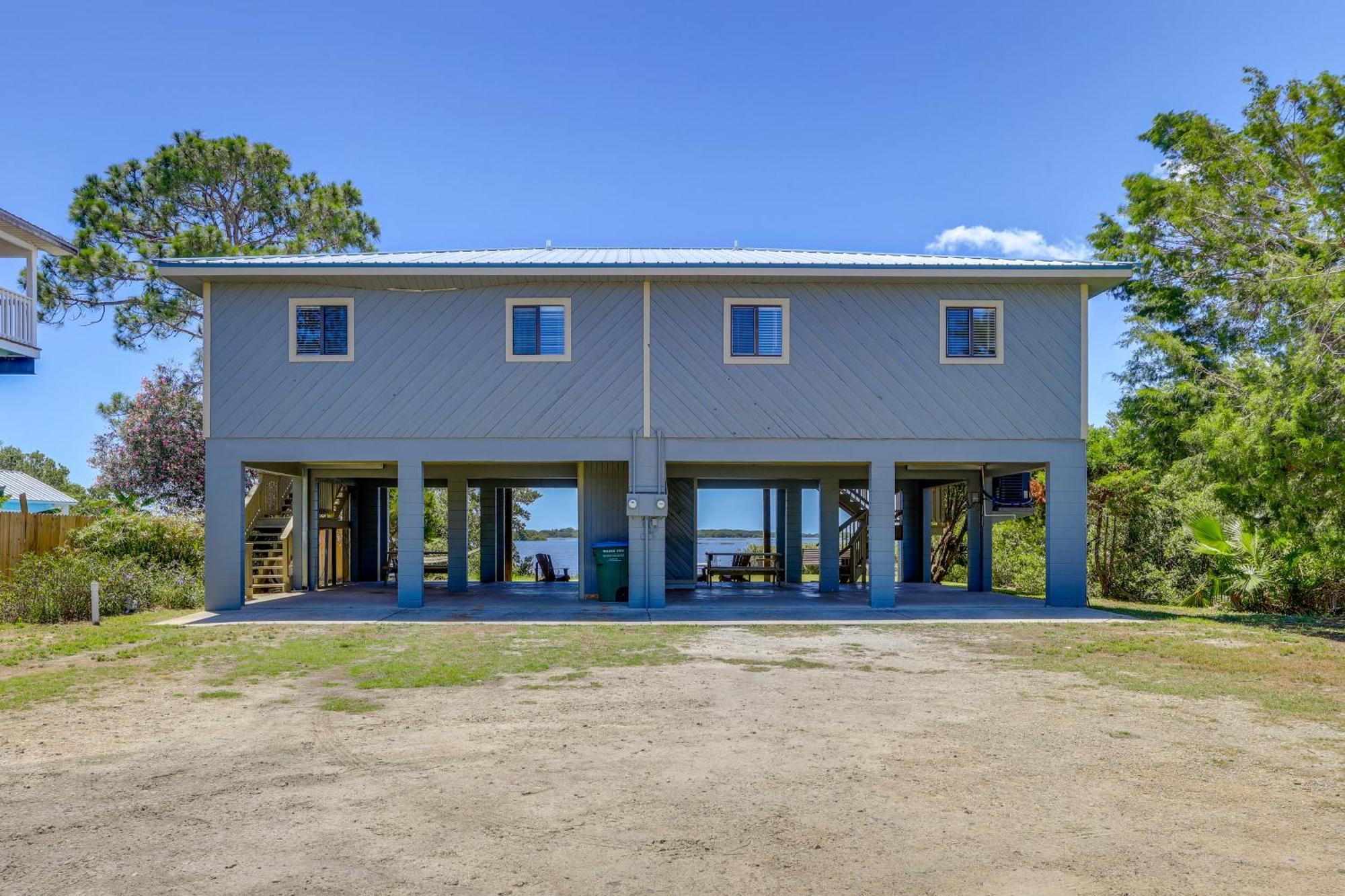 Waterfront Cedar Key Duplex Home Grill And Dock! Zewnętrze zdjęcie