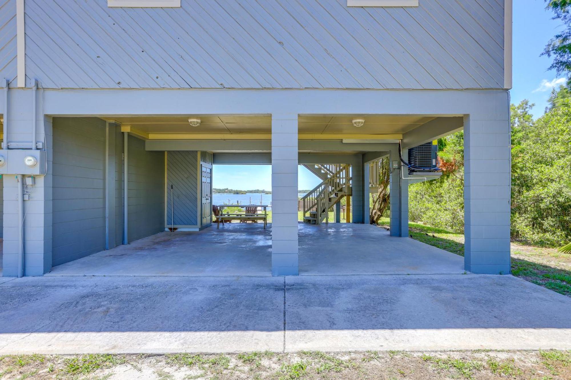 Waterfront Cedar Key Duplex Home Grill And Dock! Zewnętrze zdjęcie